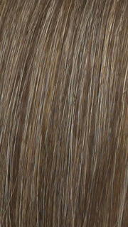 R9F26 MOCHA FOIL | Warm Medium Brown with Medium Golden Blonde Highlights Around the Face