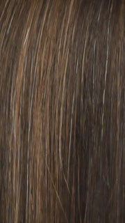 R9S+ GLAZED MAHOGANY | Warm Medium Brown with Ginger Highlights on Top