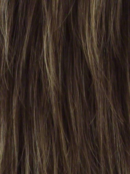 RAISIN GLAZE H | Rooted Dark Brown with Light Brown Base and Medium Blonde Highlights