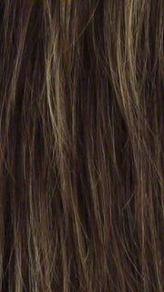 Raisn Glaze H | Rooted Dark Brown with Light Brown Base and Medium Blonde Highlights