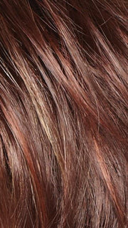 RAZBERRY ICE R | Rooted Dark Medium Auburn base with Copper and Strawberry Blonde highlights