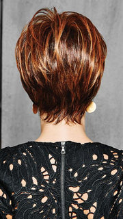 R3025S+ GLAZED CINNAMON | Medium Reddish Brown with Ginger highlights