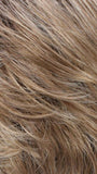 RH12/26RT4 | Light Brown with Chunky Golden Blonde Highlights and Dark Brown Roots
