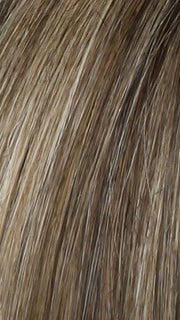 RL12/22SS SHADED CAPPUCCINO | Light Golden Brown Evenly Blended with Cool Platinum Blonde Highlights and Dark Roots