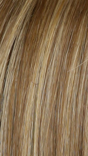 RL14/22SS SHADED WHEAT | Dark Blonde Evenly Blended with Platinum Blonde and Dark Roots