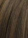 RL6/8 DARK CHOCOLATE | Medium Brown Evenly Blended with Medium Brown