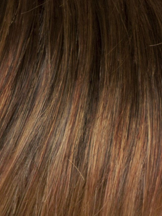 RO3330 COPPER-OMBRE | Begins at the Root With a Dark Blonde Gradually Getting Lighter Toward the Ends With a Lighter Blonde Shade