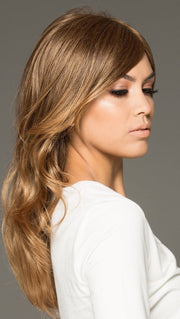 BRANDI by Amore in MARBLE BROWN | Medium Brown and Light Honey Brown evenly blended