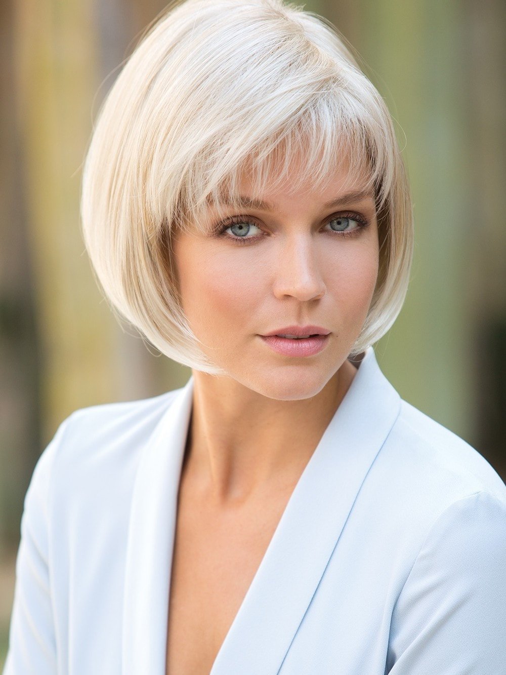 CORY by Noriko in CREAMY BLONDE | Platinum and Light Gold Blonde evenly blended