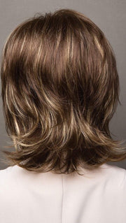 ICED MOCHA R | Rooted Dark with Medium Brown blended with Light Blonde highlights