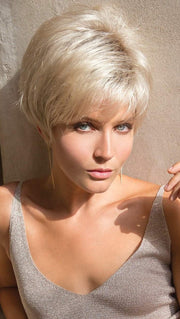 IVY by Noriko in CHAMPAGNE R | Rooted Dark with Platinum Blonde