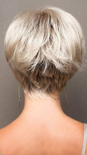 CHAMPAGNE R | Rooted Dark with Platinum Blonde