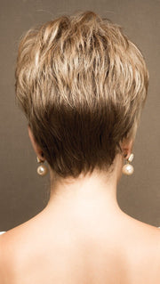 SUGAR CANE R | Rooted Platinum Blonde and Strawberry Blonde evenly blended base with Light Auburn highlight