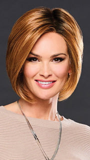 BOUDOIR GLAM by Raquel Welch in RL29/33SS ICED PUMPKIN SPICE | Strawberry Blonde shaded with Dark Red-Brown