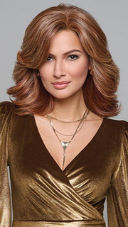 FLIP THE SCRIPT by Raquel Welch in RL31/29 FIEREY COPPER | Medium Light Auburn Evenly Blended with Ginger Blonde
