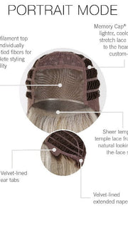 Cap Design | Lace Front | Mono Top | Wefted Back