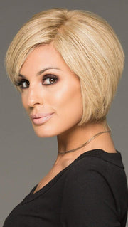Looks are endless when you pair human hair with a monofilament top (This piece has been styled and straightened)