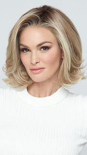 UNTOLD STORY by Raquel Welch in SS14/22 SHADED WHEAT | Dark Blonde Evenly Blended with Platinum Blonde with Dark Roots