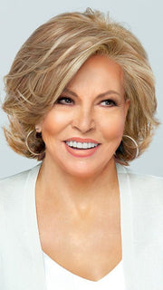 UNTOLD STORY by Raquel Welch in RL14/22 PALE GOLDEN WHEAT | Dark Blonde Evenly Blended with Platinum Blonde