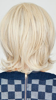 UPSTAGE by RAQUEL WELCH in RL16/22 ICED SWEET CREAM | Pale Blonde with Slight Platinum Highlighting