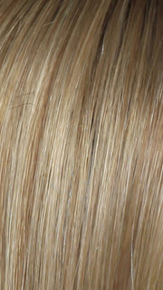 Color SS14/25 = Honey Ginger: Dark golden blonde with light gold highlight, medium brown roots
