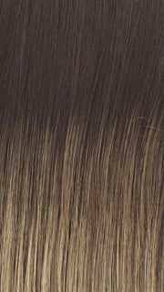  RL12/22SS SHADED CAPPUCCINO | Light Golden Brown Evenly Blended with Cool Platinum Blonde Highlights with Dark Roots