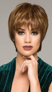 ENCHANT by RAQUEL WELCH in RL5/27 GINGER BROWN | Warm Medium Brown Evenly Blended with Medium Golden Blonde	