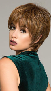 ENCHANT by RAQUEL WELCH in RL5/27 GINGER BROWN | Warm Medium Brown Evenly Blended with Medium Golden Blonde	