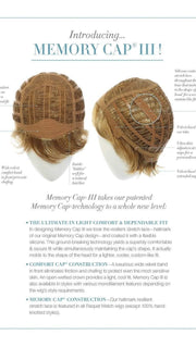 Memory Cap III with Lace Front and Monofilament Top