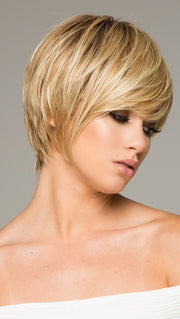 SS14/88 SHADED GOLDEN WHEAT | Dark Blonde Evenly Blended with Pale Blonde Highlights and Dark Roots