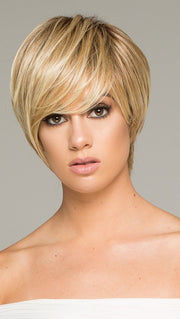 MODERN LOVE by RAQUEL WELCH in SS14/88 SHADED GOLDEN WHEAT | Dark Blonde Evenly Blended with Pale Blonde Highlights and Dark Roots