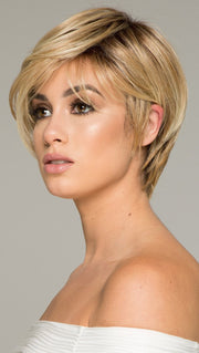 SS14/88 SHADED GOLDEN WHEAT | Dark Blonde Evenly Blended with Pale Blonde Highlights and Dark Roots