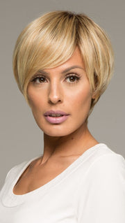 MODERN LOVE by Raquel Welch in SS14/88 SHADED GOLDEN WHEAT | Dark Blonde Evenly Blended with Pale Blonde Highlights and Dark Roots