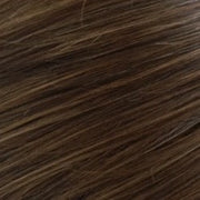 Color R9S = Glazed Mahogany: Dark brown with subtle warm highlights on top
