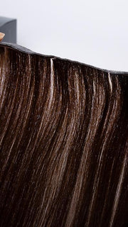 Weft's width measures 1/16th of an inch for undetectable volume 
