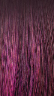 PLUMBERRY-JAM-LR | Medium Plum with Dark Roots with mix of Red and Fuchsia