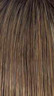 MOCHACCINO-R | Dark roots with Light Brown base and Strawberry Blonde highlights