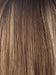 MAPLE-SUGAR-R | Rooted Dark with Light Honey Brown base with Strawberry Blonde highlights