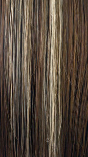 ICED-MOCHA | Medium brown with gold blond highlights