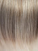 ICE-BLOND | Ashy blond base with white gold tips and highlights on face