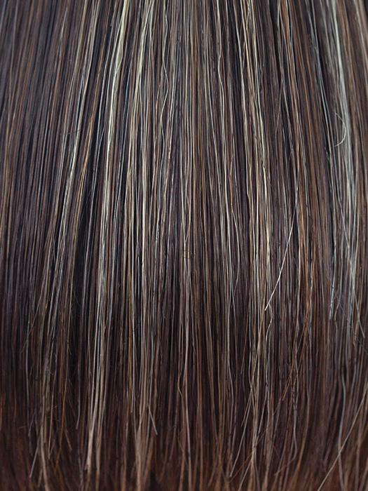 CHOCOLATE-FROST | Dark Brown Base with Honey Blonde and Platinum Highlights