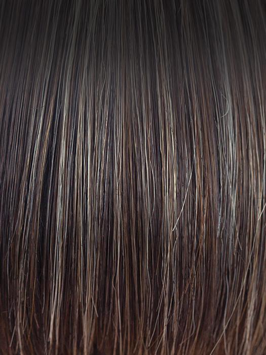 CHOCOLATE-FROST | Dark Brown Base with Honey Blonde and Platinum highlights