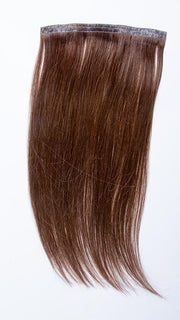easiPieces 12" L x 6" W by easiHair in color 8 COCOA | Medium Brown