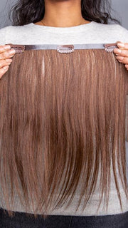 easiPieces 12" L x 9" W is supported by three pressure sensitive clips 