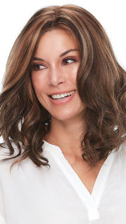 FS6/30/27 TOFFEE TRUFFLE | Brown, Medium Red-Gold, Medium Red-Gold Blonde Blend with Medium Gold Blonde Bold Highlights