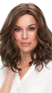 CLAIR by JON RENAU in FS6/30/27 TOFFEE TRUFFLE | Brown, Medium Red-Gold, Medium Red-Gold Blonde Blend with Medium Gold Blonde Bold Highlights