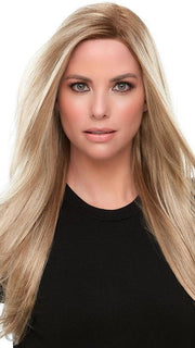 ARIANA by JON RENAU in 12FS12 MALIBU BLONDE | Lt Gold Brown, Lt Natural Gold Blonde & Pale Natural Gold-Blonde Blend, Shaded w/ Lt Gold Brown