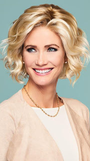 SWEET TALK LARGE by Gabor in GL613-88SS CHAMPAGNE BLONDE | Dark Golden Blonde base blends into Light Golden Blonde with glints of Platinum Blonde