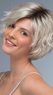 SILVERSUN/RT8 | Iced Blonde with Soft Sand & Golden Brown Roots