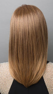 LAINE by Rene of Paris in MARBLE-BROWN | Medium Brown and Light Honey Brown evenly blended